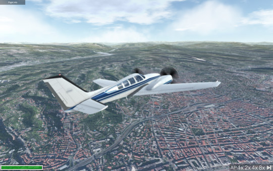 Игра Urlaubsflug Simulator – Holiday Flight Simulator, скриншот