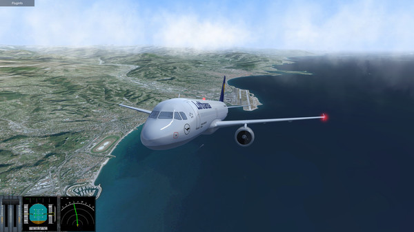 Игра Urlaubsflug Simulator – Holiday Flight Simulator, скриншот