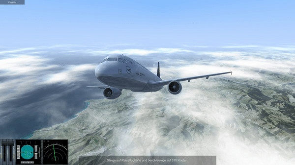 Игра Urlaubsflug Simulator – Holiday Flight Simulator, скриншот