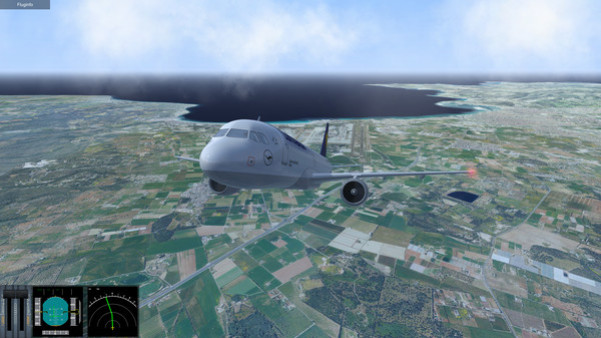 Игра Urlaubsflug Simulator – Holiday Flight Simulator, скриншот