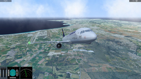 Игра Urlaubsflug Simulator – Holiday Flight Simulator, скриншот