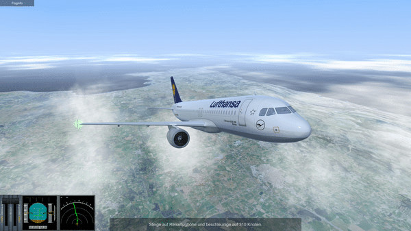Игра Urlaubsflug Simulator – Holiday Flight Simulator, скриншот