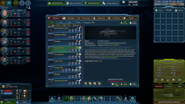 Игра USC: Counterforce, скриншот