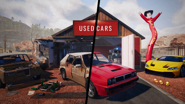Игра Used Cars Simulator, скриншот