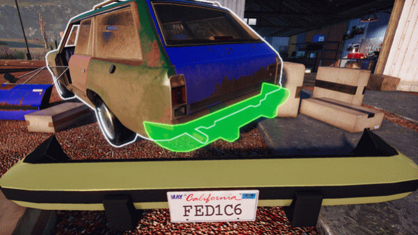 Игра Used Cars Simulator, скриншот
