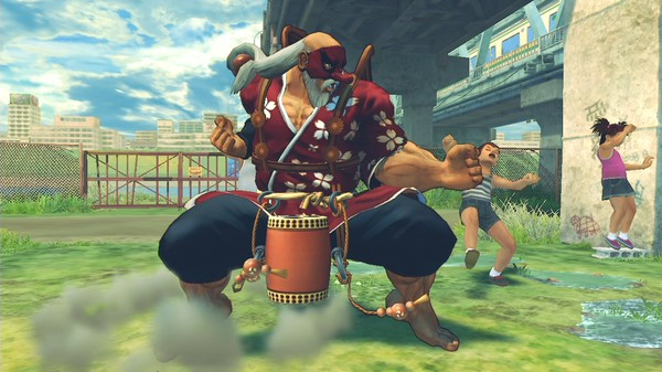 Игра USFIV: Shoryuken Wild Pack, скриншот