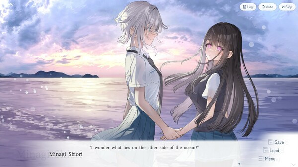 Игра UsoNatsu ~The Summer Romance Bloomed From A Lie~, скриншот