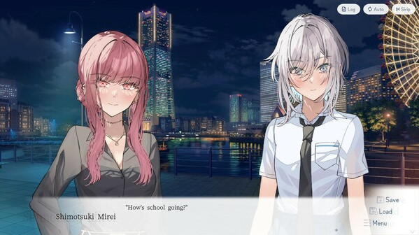 Игра UsoNatsu ~The Summer Romance Bloomed From A Lie~, скриншот