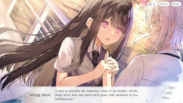 Игра UsoNatsu ~The Summer Romance Bloomed From A Lie~, скриншот