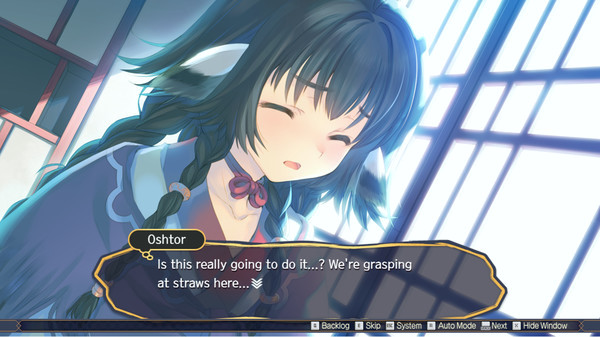 Игра Utawarerumono: Mask of Truth, скриншот