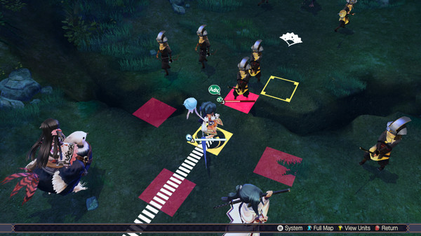 Игра Utawarerumono: Mask of Truth, скриншот