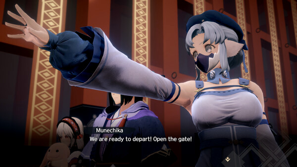 Игра Utawarerumono: Past and Present Rediscovered, скриншот