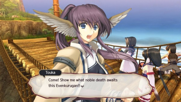 Игра Utawarerumono: Prelude to the Fallen, скриншот