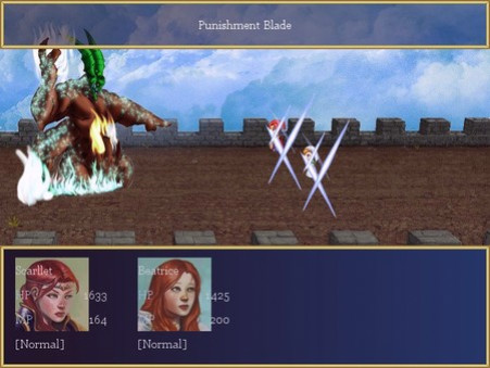Игра Vagrant Hearts 2, скриншот