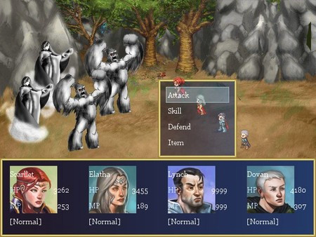 Игра Vagrant Hearts 2, скриншот