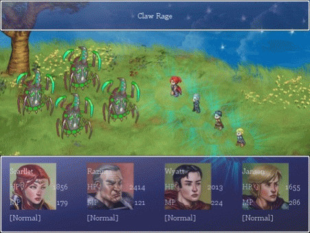 Игра Vagrant Hearts, скриншот