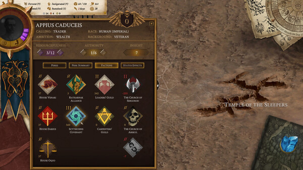 Игра Vagrus - The Riven Realms, скриншот