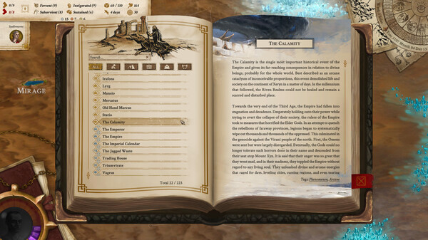 Игра Vagrus - The Riven Realms, скриншот