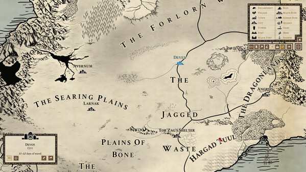 Игра Vagrus - The Riven Realms, скриншот