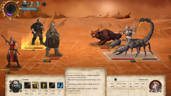 Игра Vagrus - The Riven Realms, скриншот