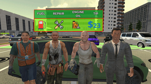 Игра Valet Simulator: Parking & Business, скриншот