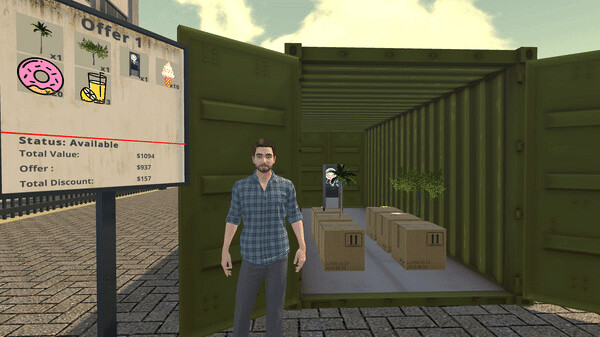 Игра Valet Simulator: Parking & Business, скриншот