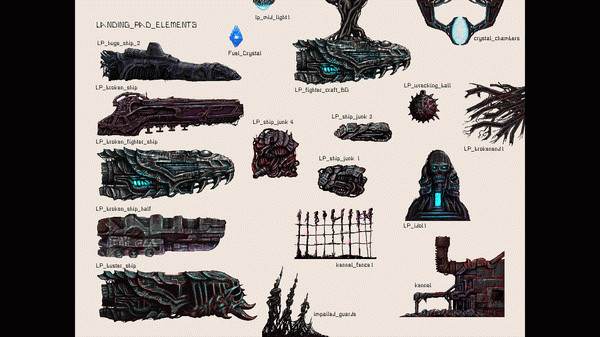Игра Valfaris - Digital Art Book, скриншот