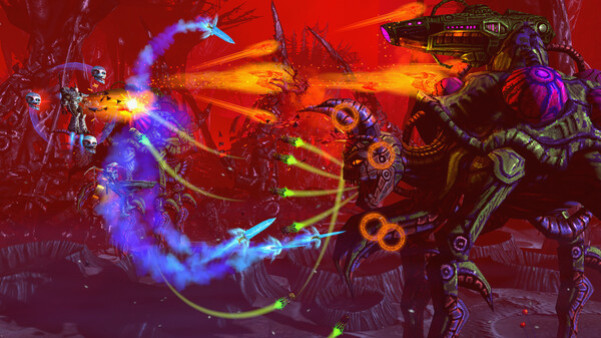Игра Valfaris: Mecha Therion, скриншот