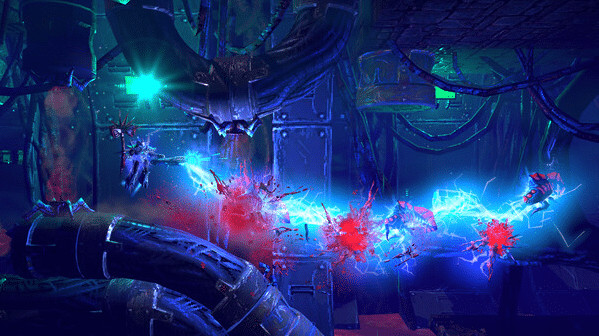 Игра Valfaris: Mecha Therion, скриншот