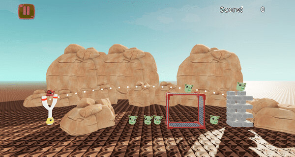 Игра Valkeala Birds, скриншот