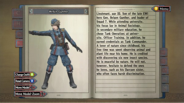 Игра Valkyria Chronicles, скриншот