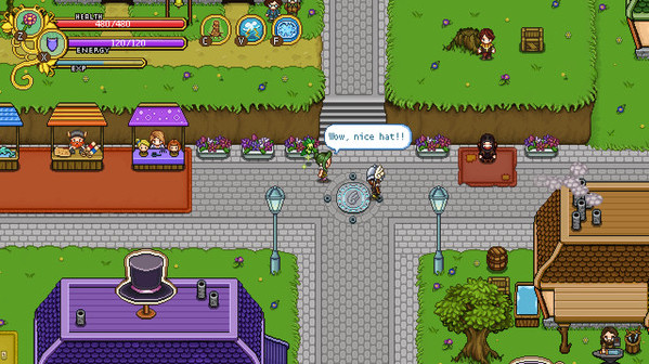 Игра Valkyrie Hat (or "Buy Us Coffee") DLC for Secrets of Grindea, скриншот