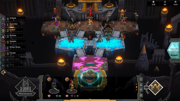 Игра Vambrace: Dungeon Monarch, скриншот