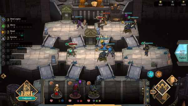 Игра Vambrace: Dungeon Monarch, скриншот