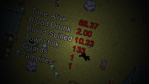 Игра Vampire Instinct, скриншот