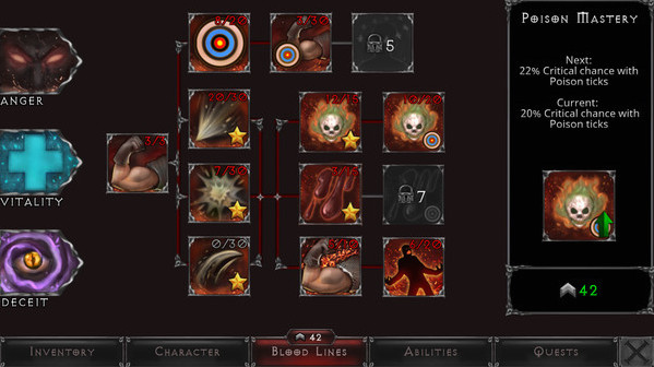 Игра Vampire's Fall: Origins, скриншот