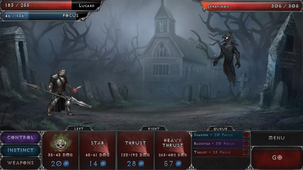 Игра Vampire's Fall: Origins, скриншот