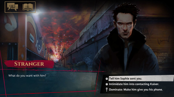 Игра Vampire: The Masquerade - Coteries of New York, скриншот