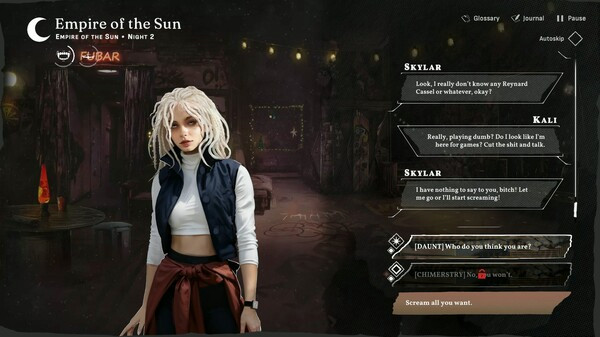 Игра Vampire: The Masquerade - Reckoning of New York, скриншот