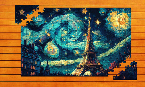 Игра Van Gogh's Masterpiece Jigsaw Puzzles, скриншот