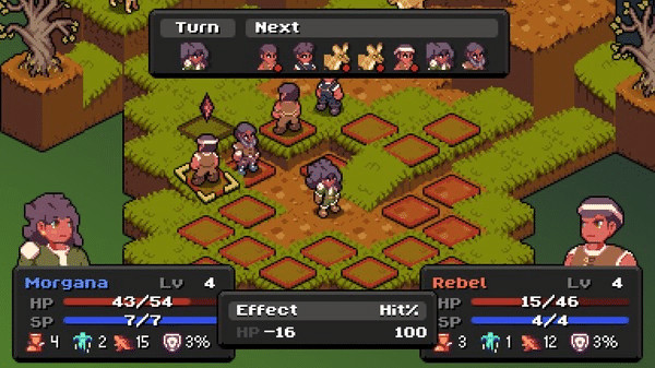 Игра Vanaris Tactics, скриншот