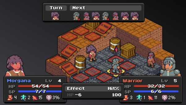 Игра Vanaris Tactics, скриншот