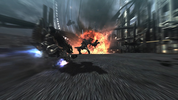 Игра Vanquish, скриншот