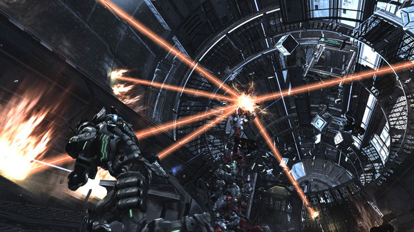 Игра Vanquish, скриншот