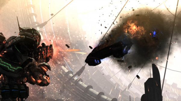 Игра Vanquish, скриншот