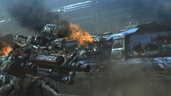 Игра Vanquish, скриншот