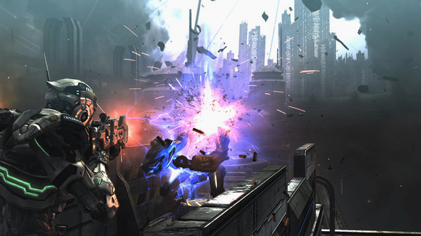 Игра Vanquish, скриншот