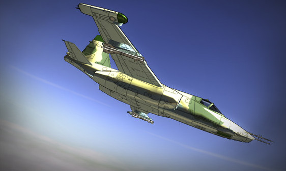 Игра Vector Thrust, скриншот