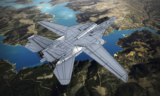 Игра Vector Thrust, скриншот