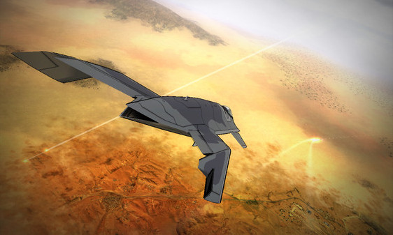 Игра Vector Thrust, скриншот